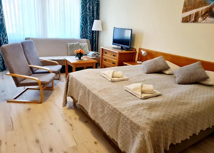 Apartamentyprzymorzu Wschod Slonca Olymp Z Basenem *